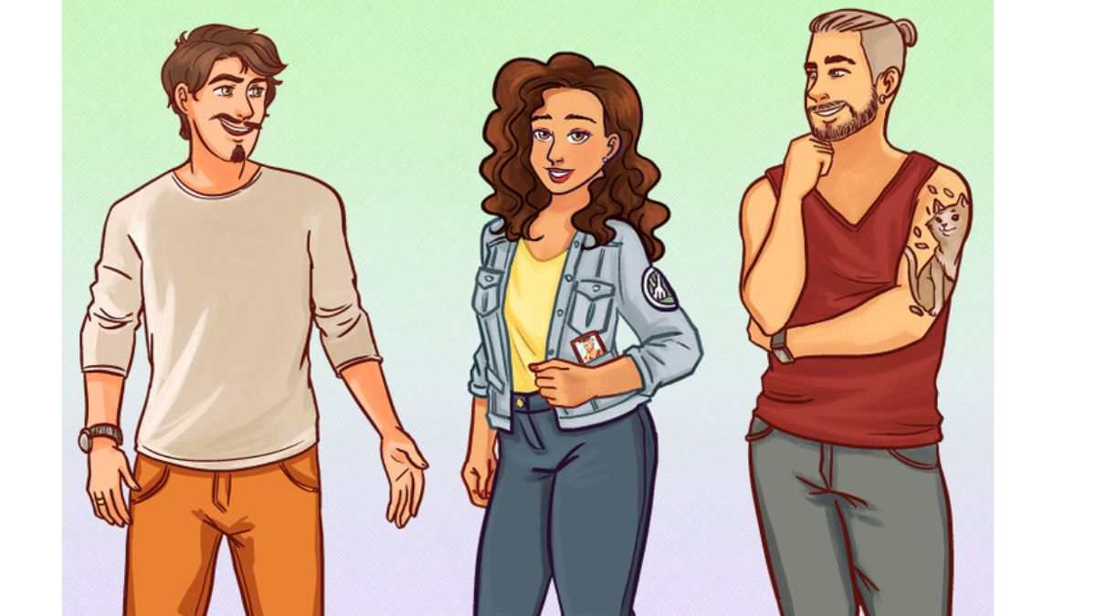 آیا می توانید همسر واقعی این زن را شناسایی کنید؟
