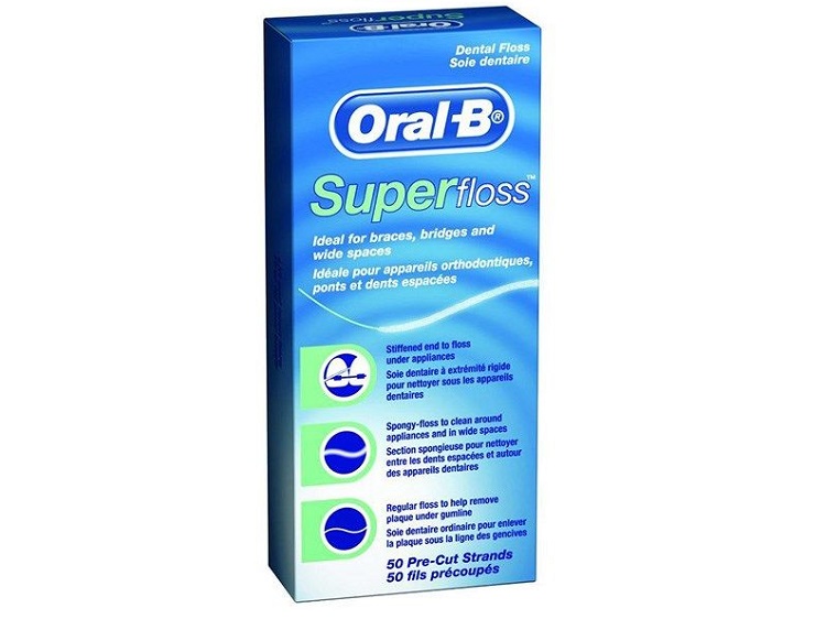 نخ دندان اورال-بی مدل Super