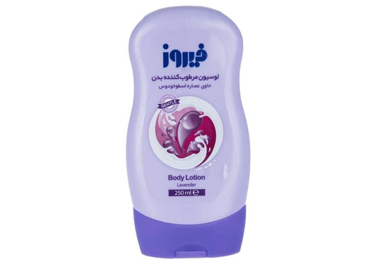 لوسیون بدن کودک فیروز مدل Lavender حجم 250 میلی لیتر