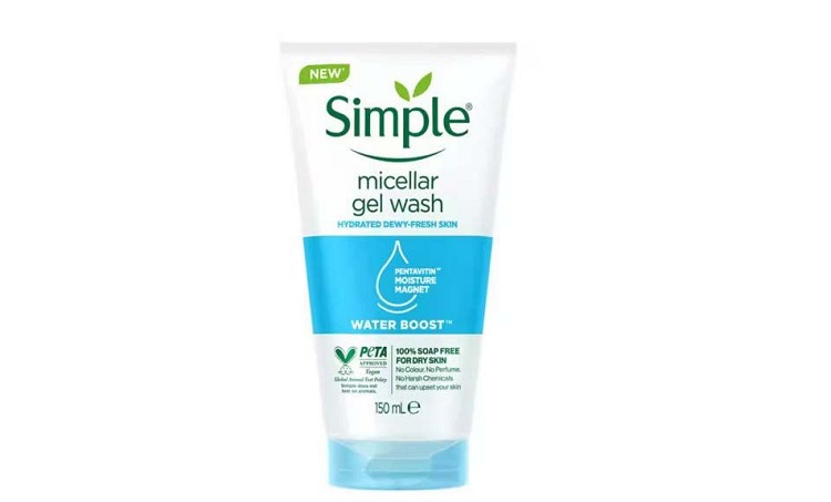 ژل شستشو صورت سیمپل مدل Dewy Fresh Skin حجم 150 میلی لیتر 