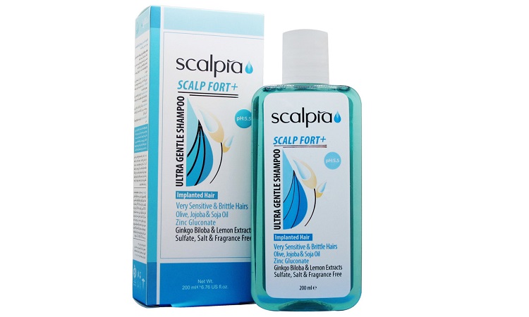  شامپو مو اسکالپیا مدلSCALP FORT+ حجم 200 میلی لیتر