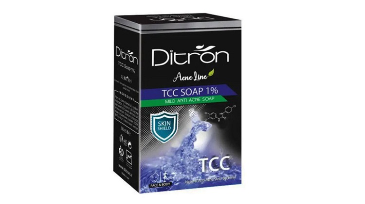  صابون آنتی آکنه و قارچ دیترون مدل TCC 1% وزن 110 گرم