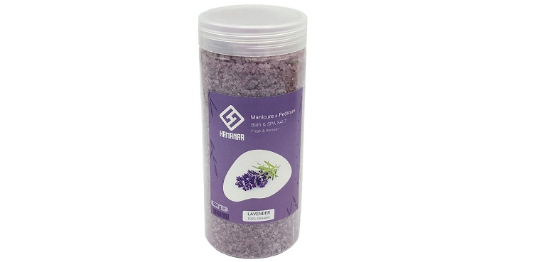  نمک حمام هامانا مدل Lavender وزن 900 گرم
