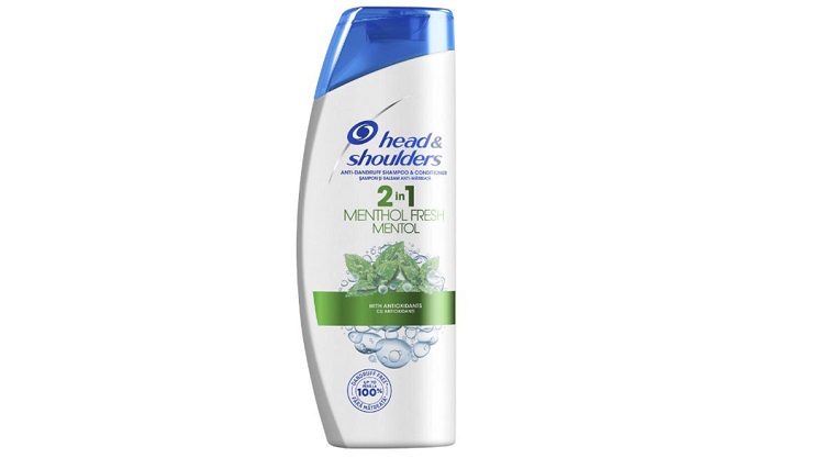  شامپو مو هد اند شولدرز مدل Menthol حجم 300 میلی لیتر
