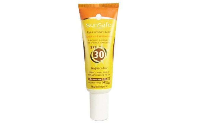  کرم دور چشم حاوی ضد آفتاب سان سیف SPF30 حجم 20 میلی لیتر 