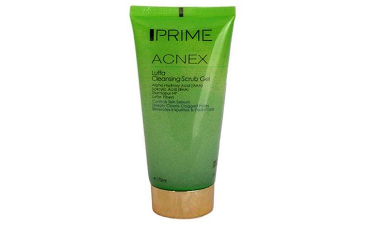 ژل لایه بردارپوست پریم مدل Luffa Cleansing Scrub مناسب پوست چرب حجم 175 میلی لیتر