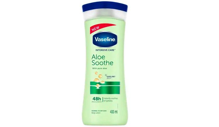 لوسیون بدن وازلین مدل Aloe Sooth حجم 400 میلی لیتر 