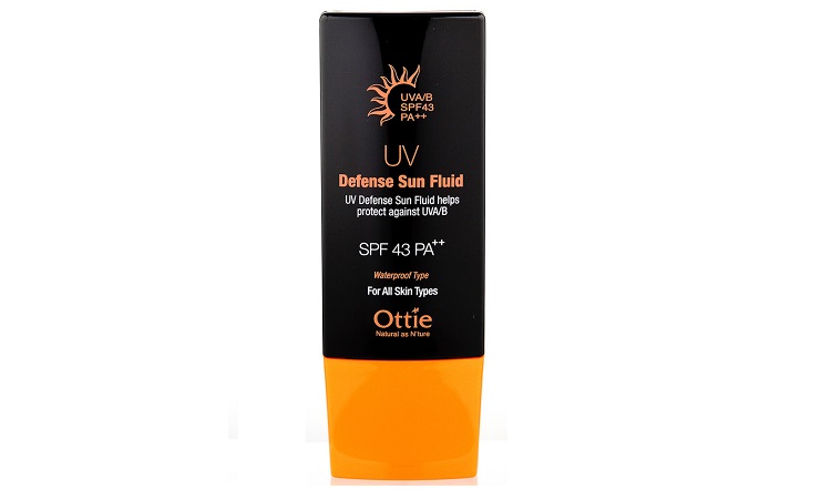 کرم ضد آفتاب اوتی SPF 43 سری Defense Sun Fluid حجم 50 میلی لیتر
