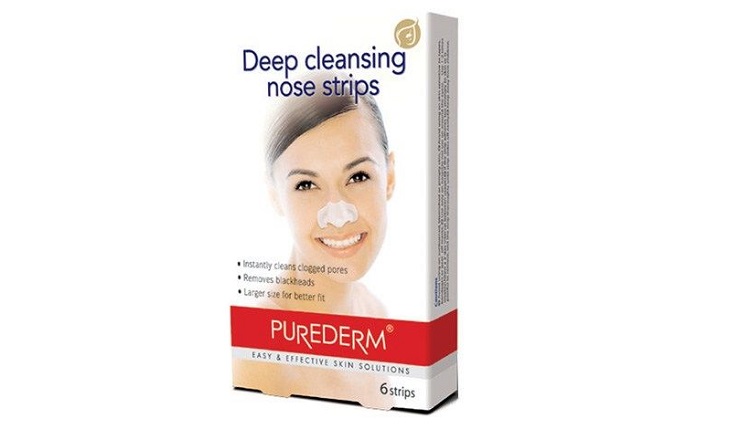چسب‌ پاک کننده بینی پیوردرم مدل Deep Cleansing بسته 6 عددی