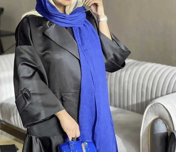 ست آبی و مشکی